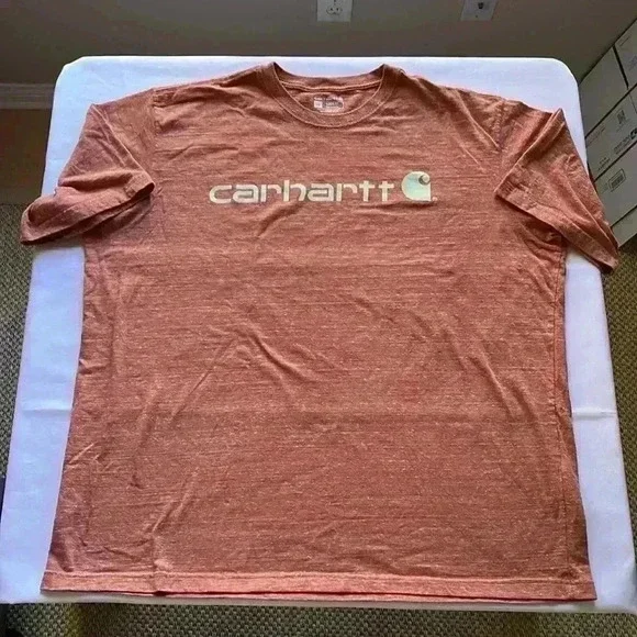 Carhartt (Lot/Bundle 2 items!) T-Shirt Long Sleeve & Short Sleeve Shirt Mens - Picture 10 of 15